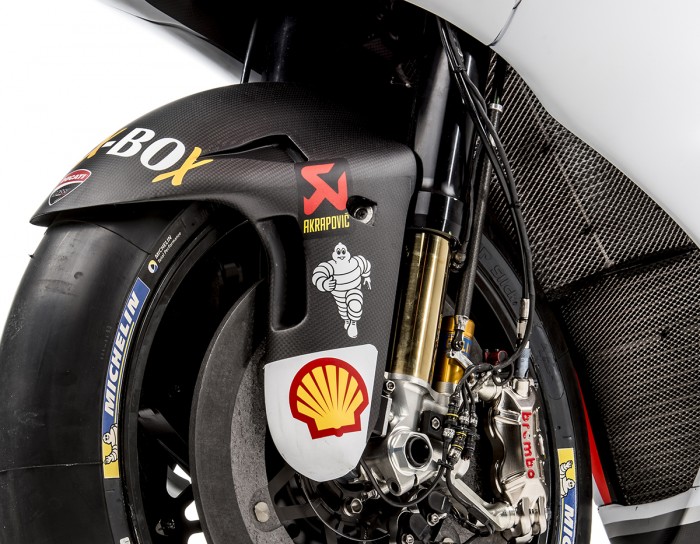 Ohlins karbonsa prednja viljuška Kako funkcionišu prednje i zadnje ogibljenje na MotoGP motociklu