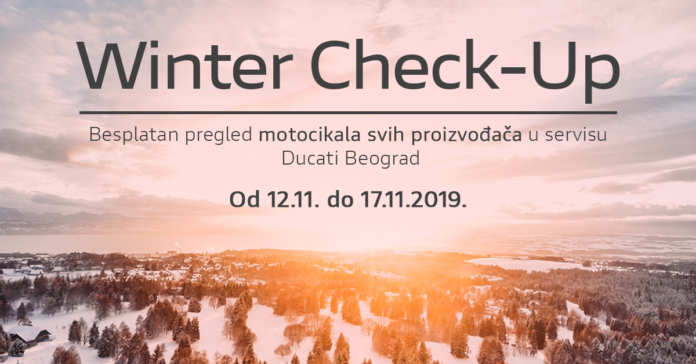 Ducati Beograd - zimska provera