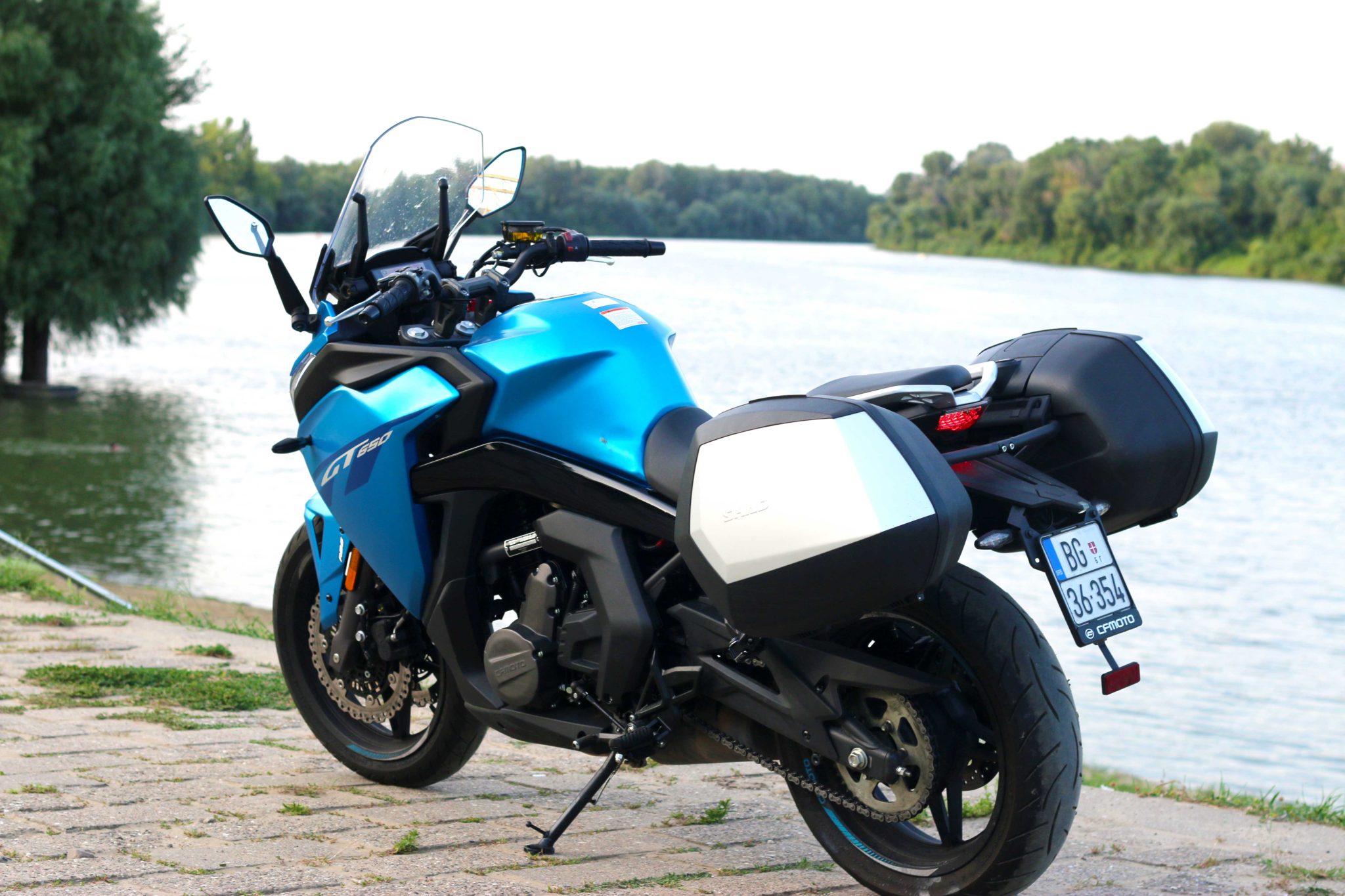 Cfmoto 650gt багажник