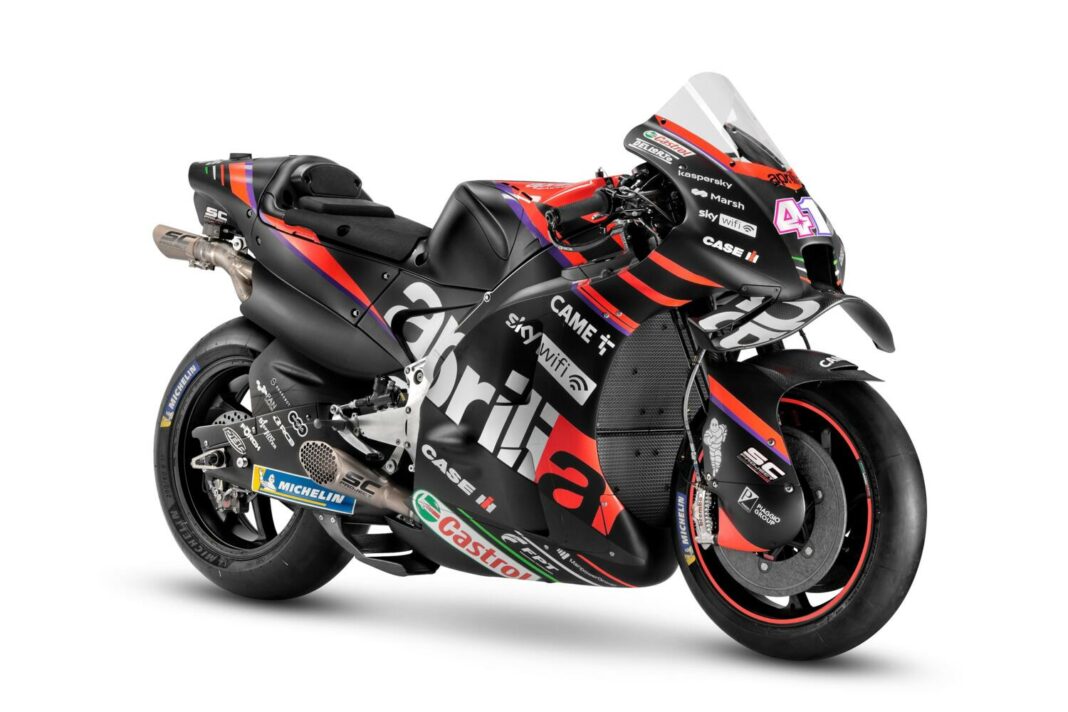Aprilia predstavila MotoGP ekipa za 2022
