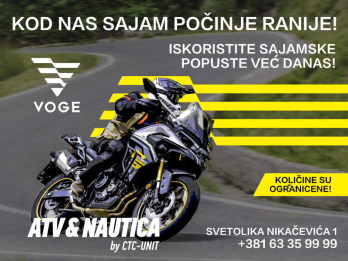 Voge daje predsajamske popuste na motocikle i skutere
