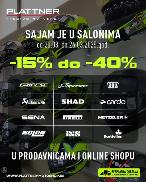 Popusti do 40% u Plattner Motors salonima