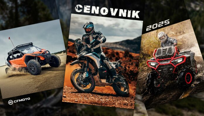 CFMOTO cenovnik motocikala za 2025. godinu