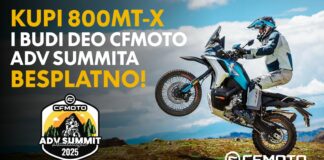 Uz kupovinu CFMOTO 800 MT-X besplatno na ADV SUMMIT avanturu!