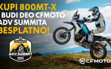 Uz kupovinu CFMOTO 800 MT-X besplatno na ADV SUMMIT avanturu!