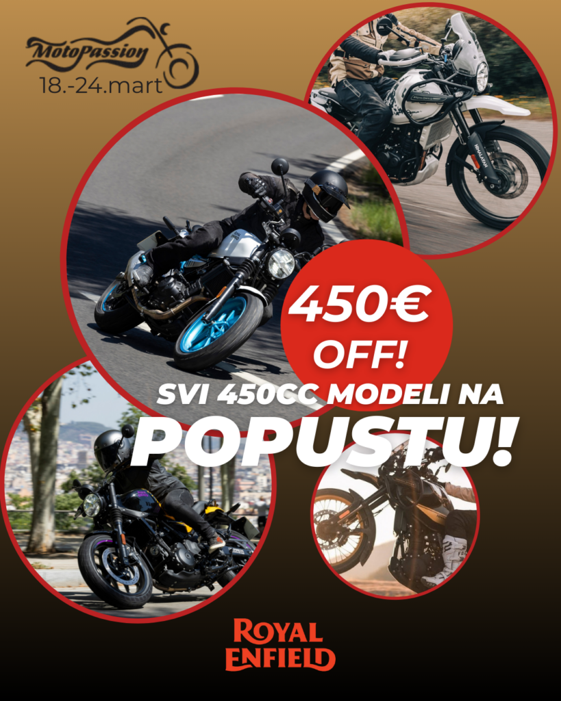 Royal Enfield sajamski popusti na odabrane modele