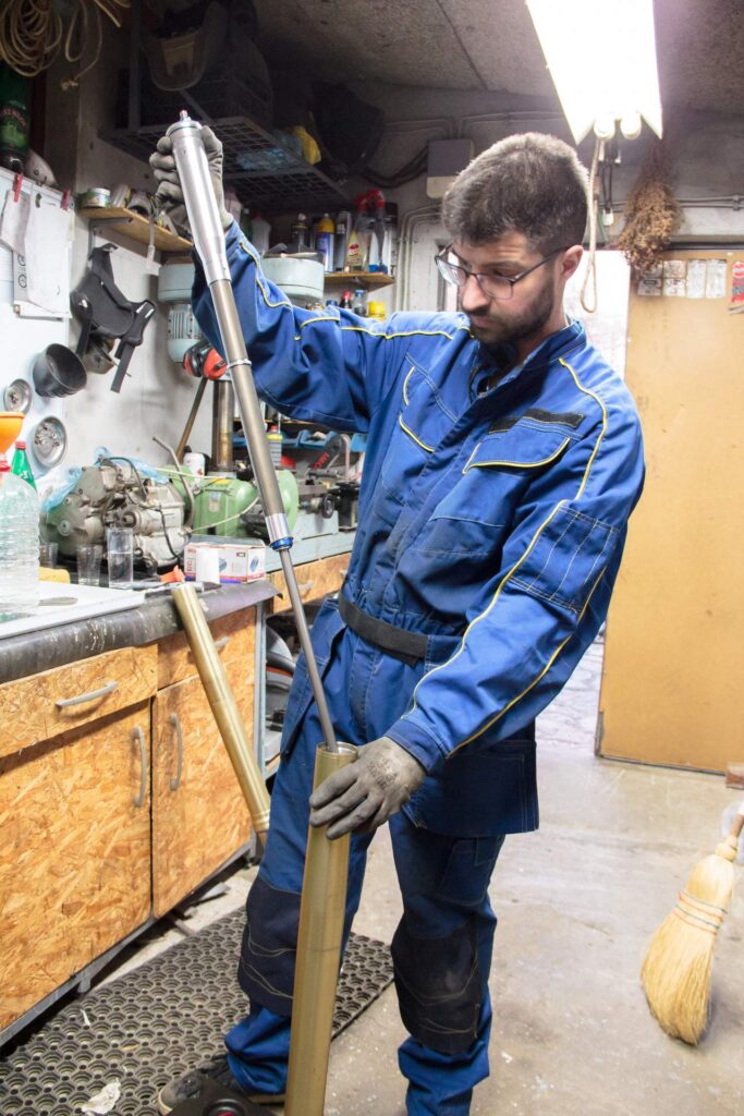 Kove 450 Rally servis prednje viljuške