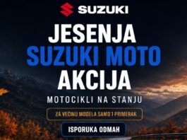 Jesenja Suzuki akcija: posebne cene za određene motocikle Jesenja Suzuki akcija