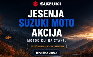 Jesenja Suzuki akcija: posebne cene za određene motocikle Jesenja Suzuki akcija