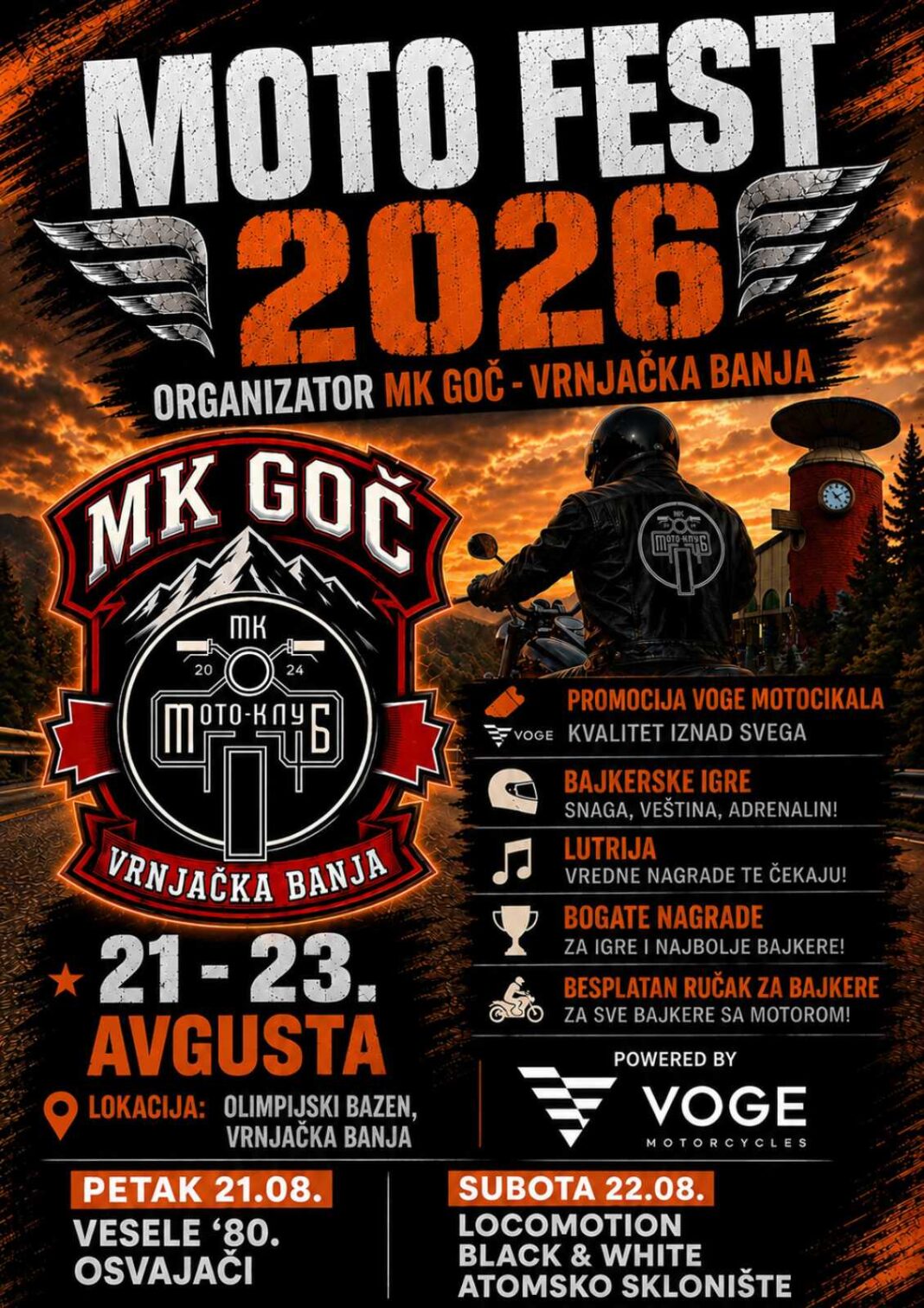 Moto fest Vrnjačka Banja by Voge & ATV vikend